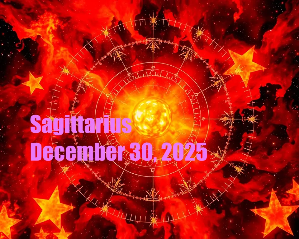 Sagittarius - December 30, 2025