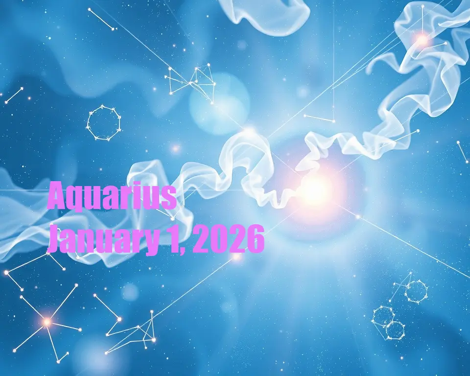 Aquarius - January 1, 2026