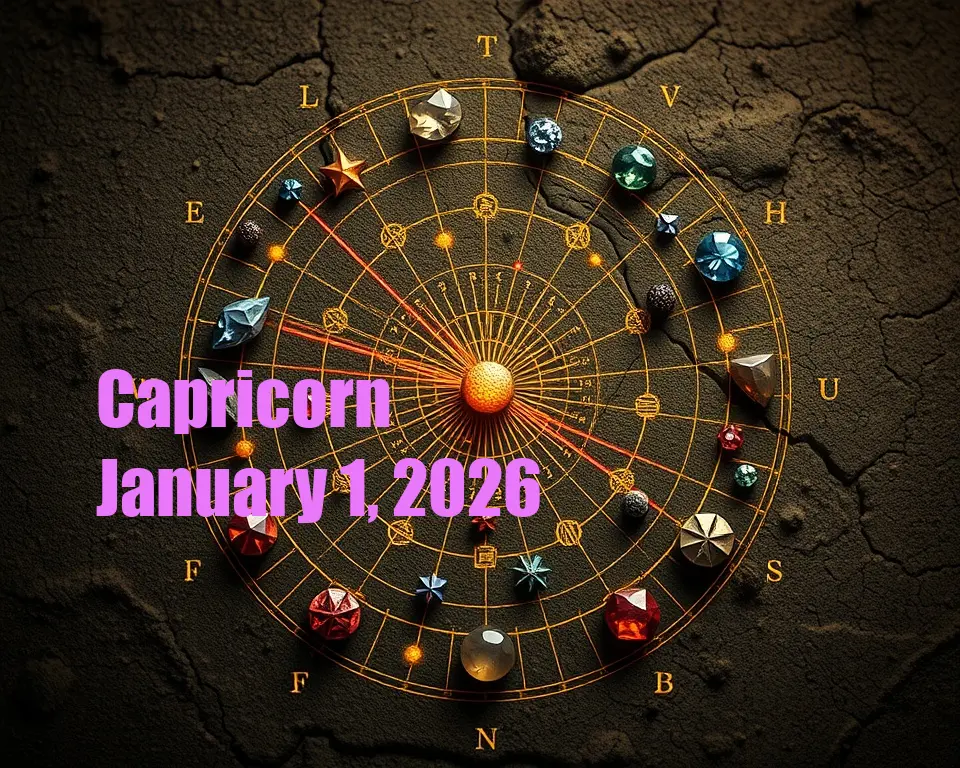 Capricorn - January 1, 2026