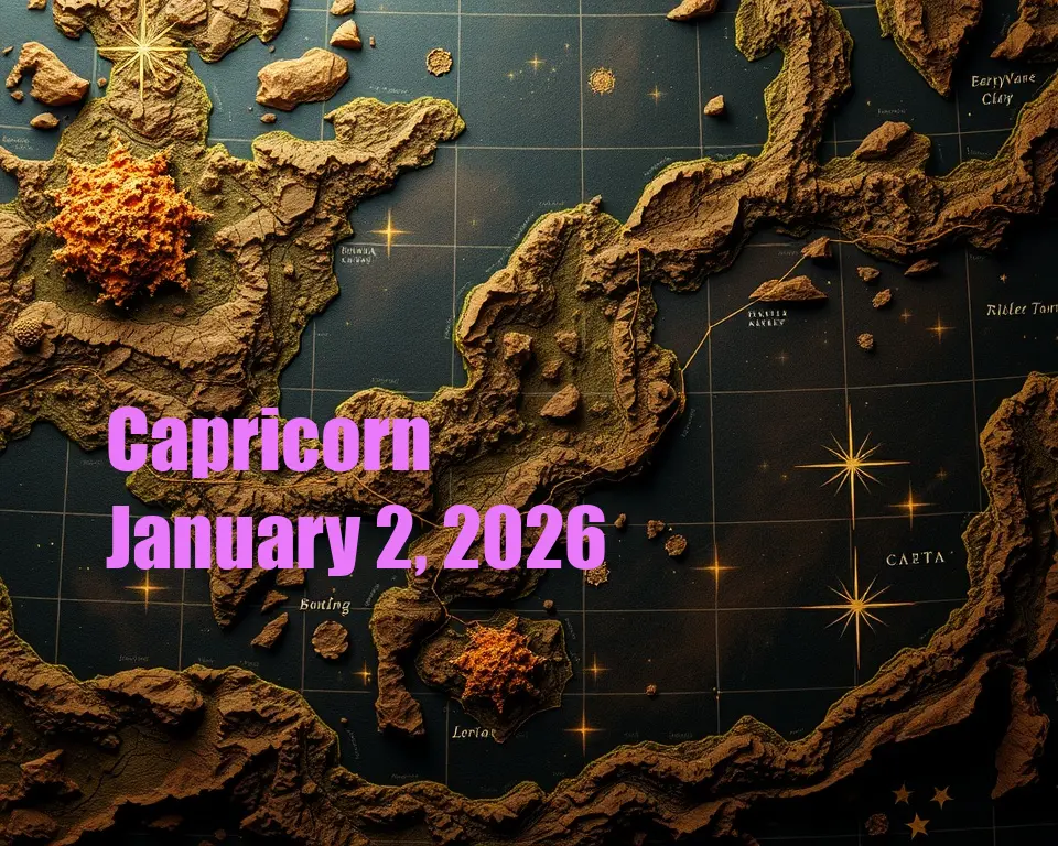 Capricorn - January 2, 2026