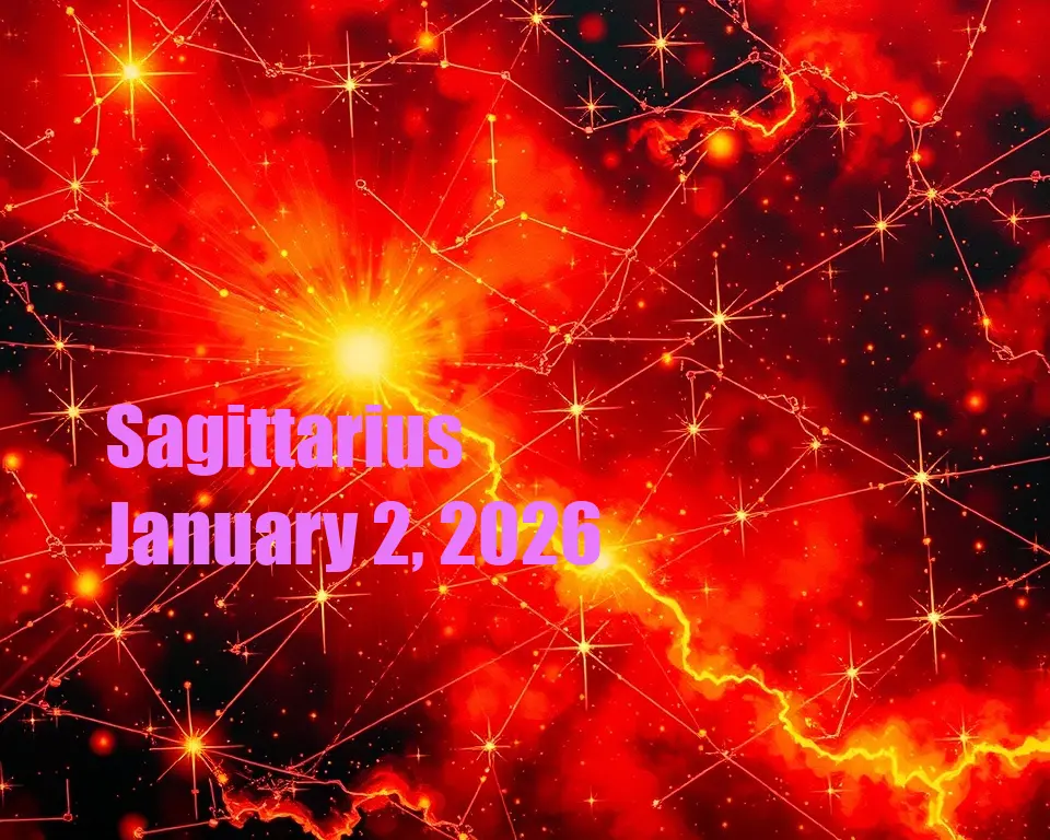 Sagittarius - January 2, 2026