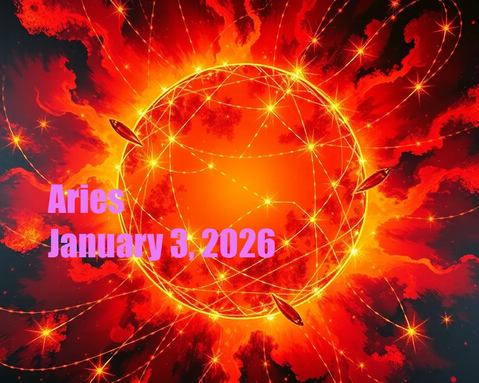 Aries - January 3, 2026