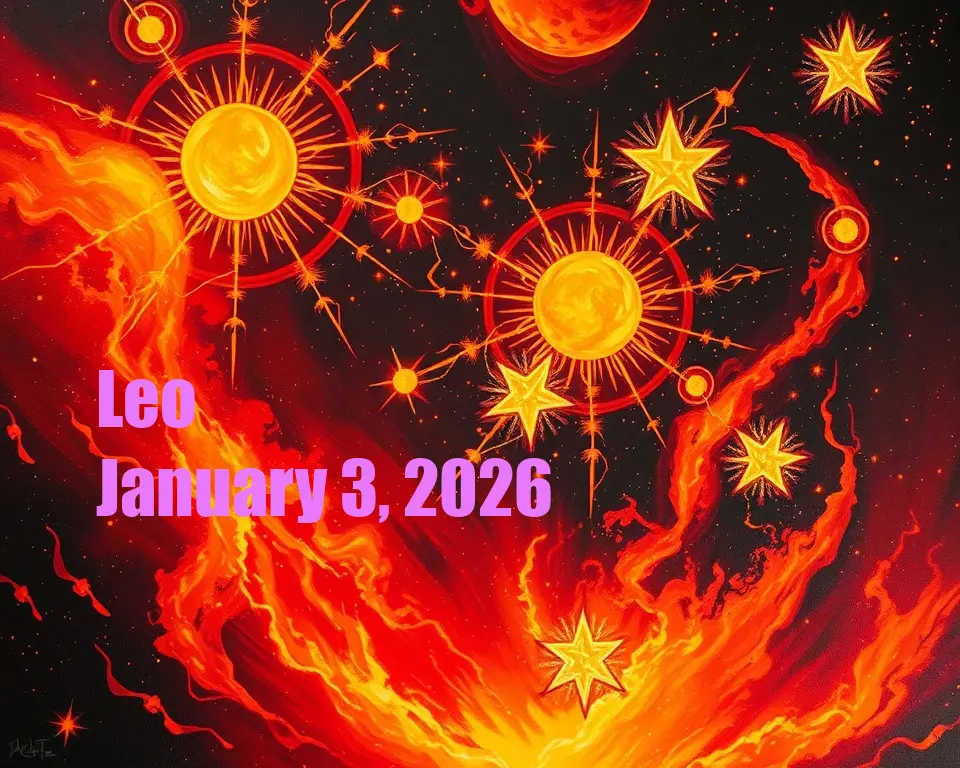 Leo - January 3, 2026