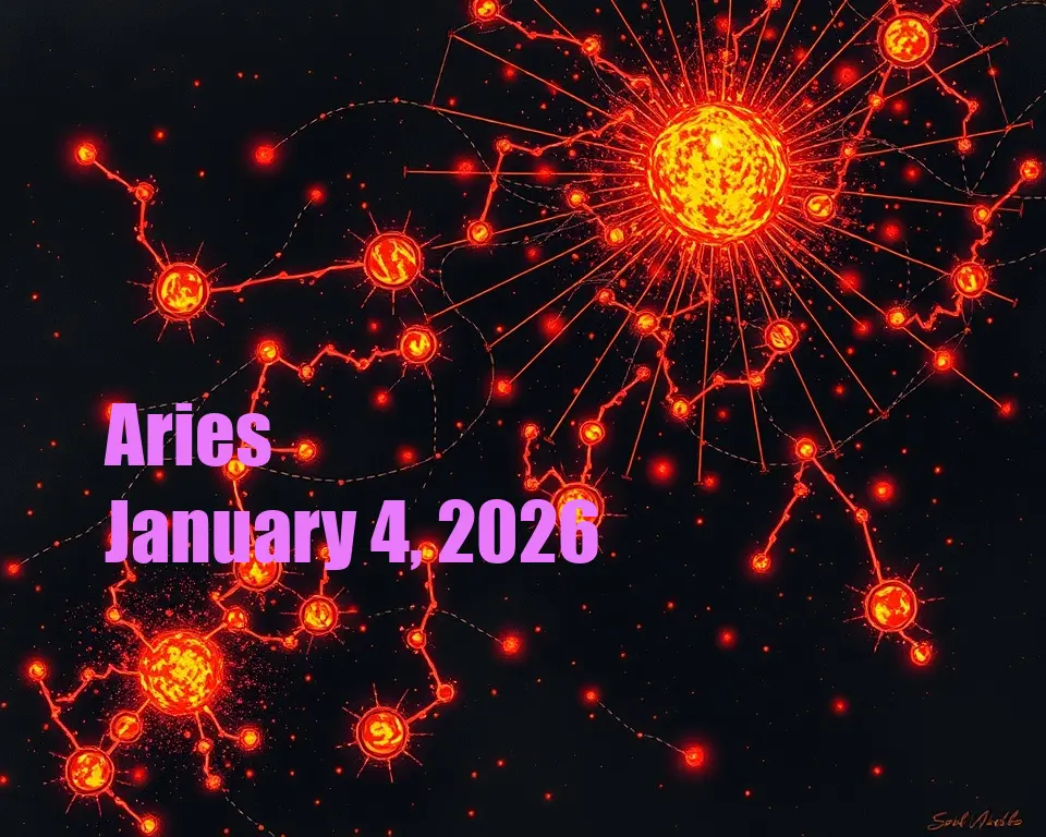 Aries - January 4, 2026