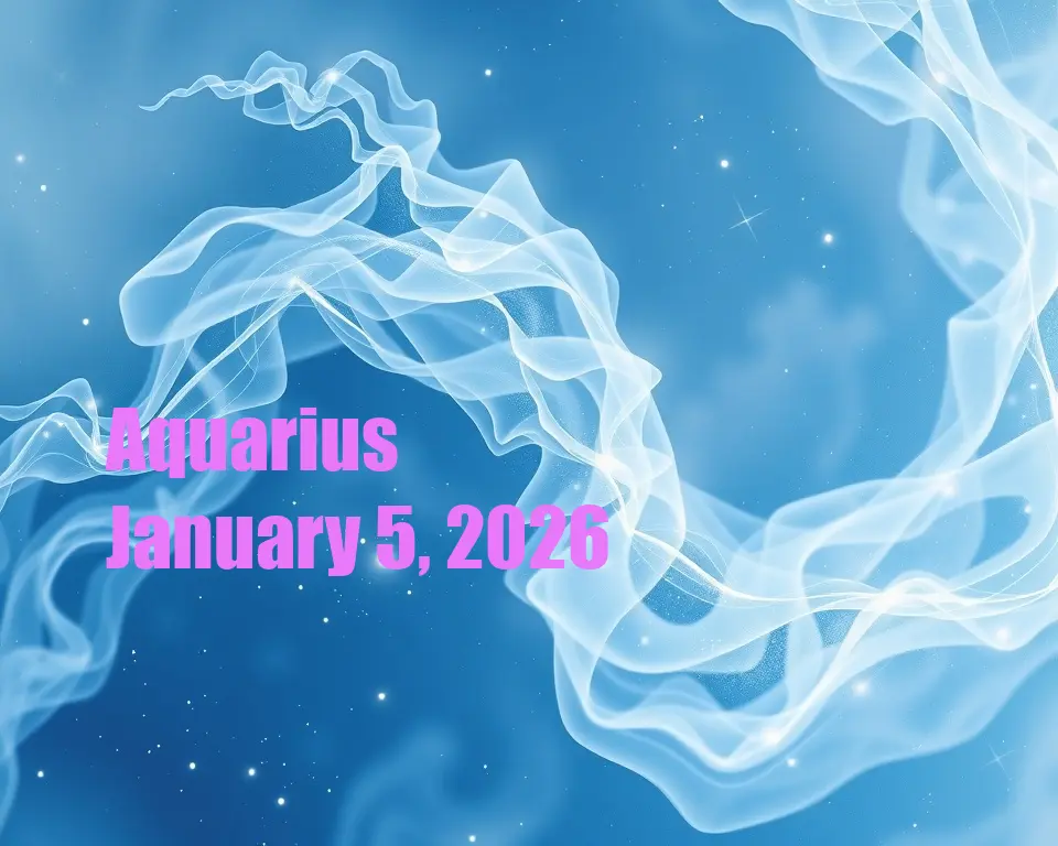 Aquarius - January 5, 2026