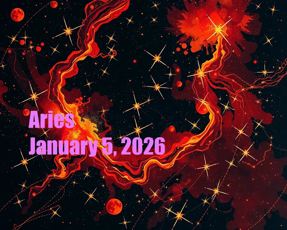 Aries - January 5, 2026