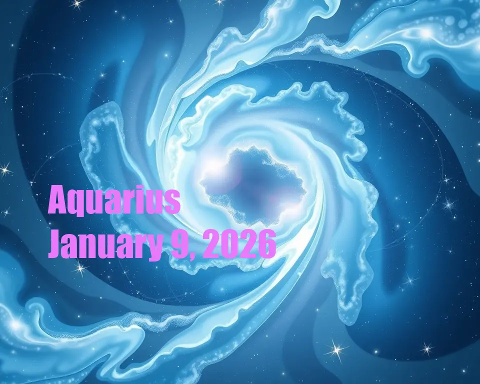 Aquarius - January 9, 2026