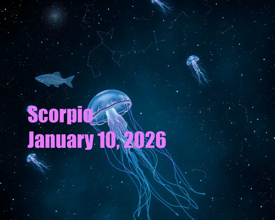Scorpio - January 10, 2026