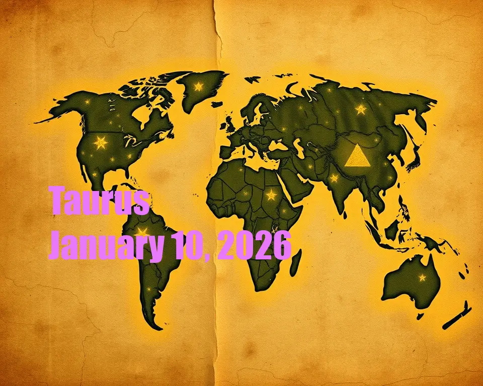 Taurus - January 10, 2026