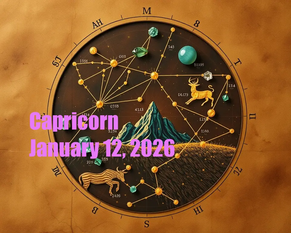 Capricorn - January 12, 2026