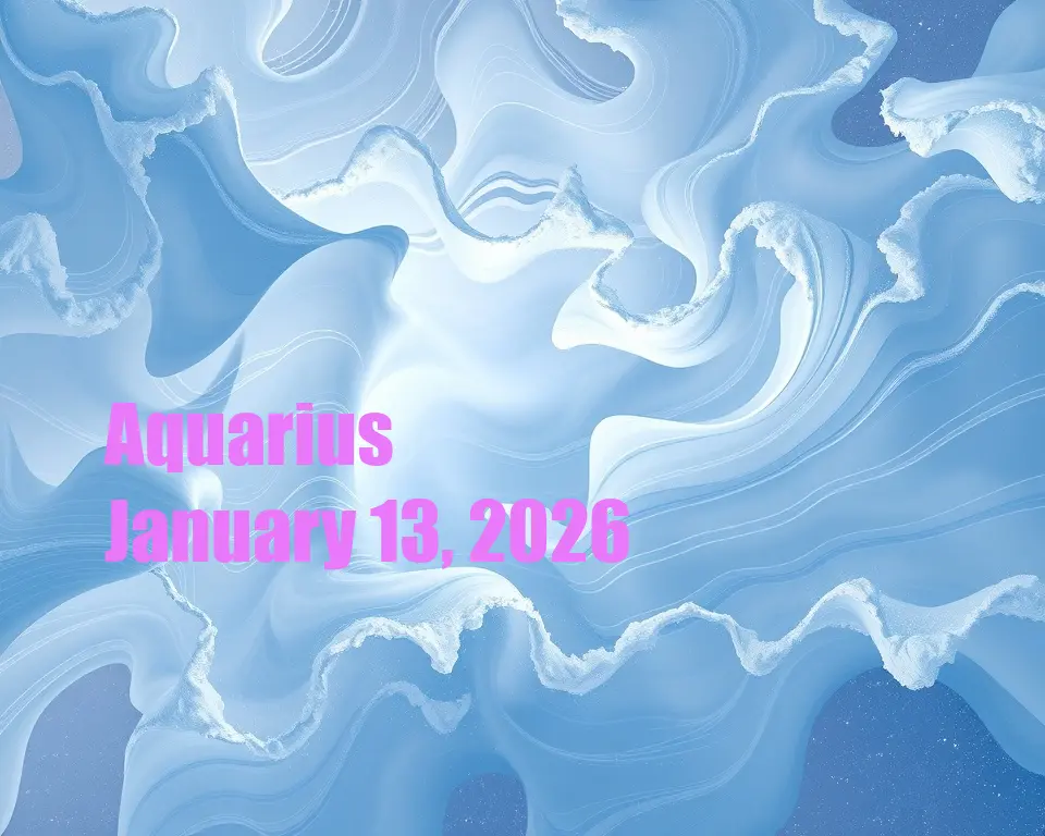 Aquarius - January 13, 2026