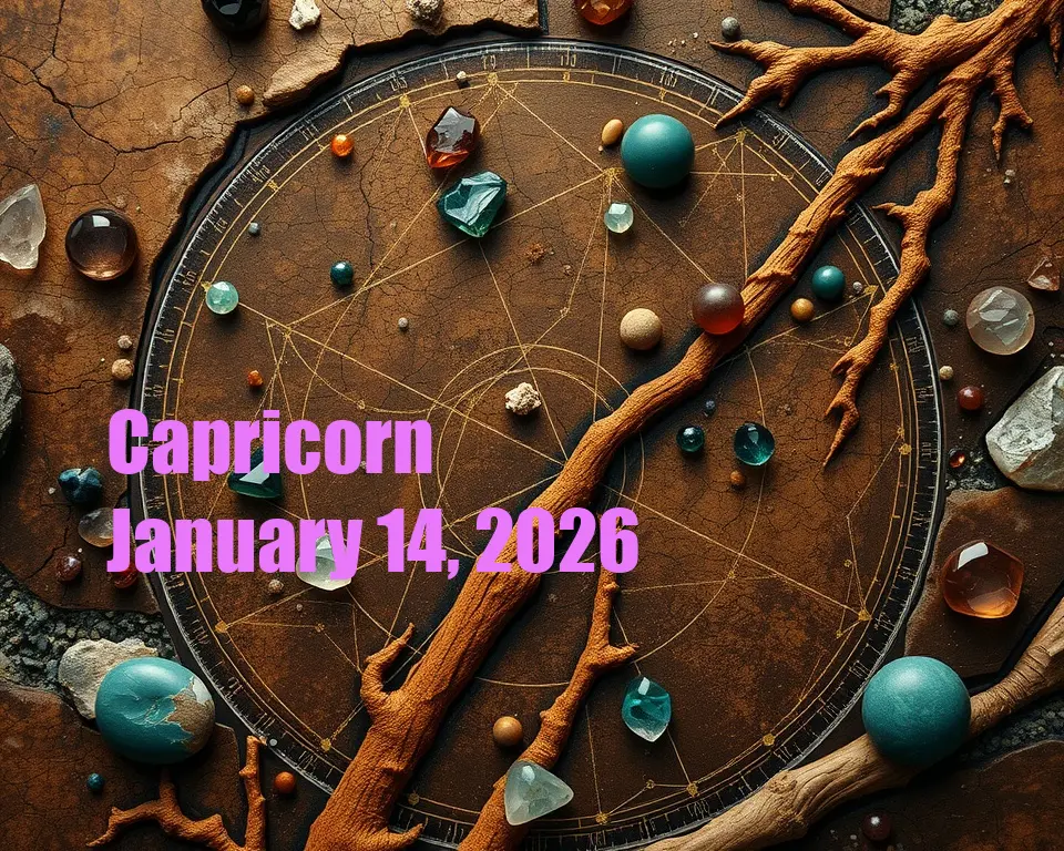 Capricorn - January 14, 2026