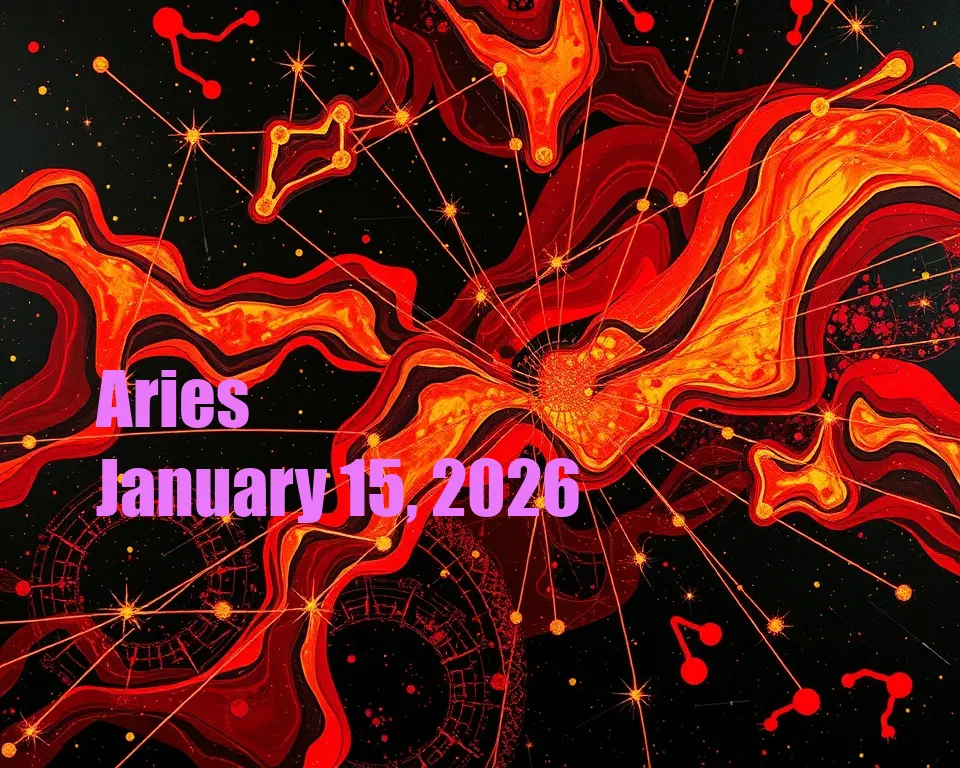 Aries - January 15, 2026