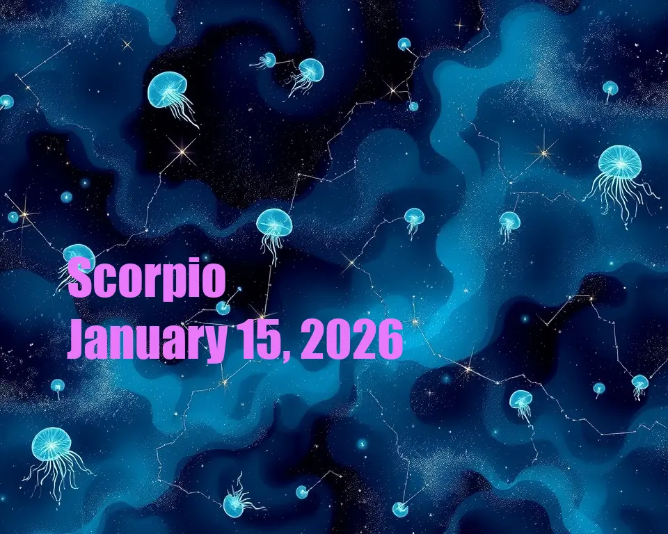 Scorpio - January 15, 2026