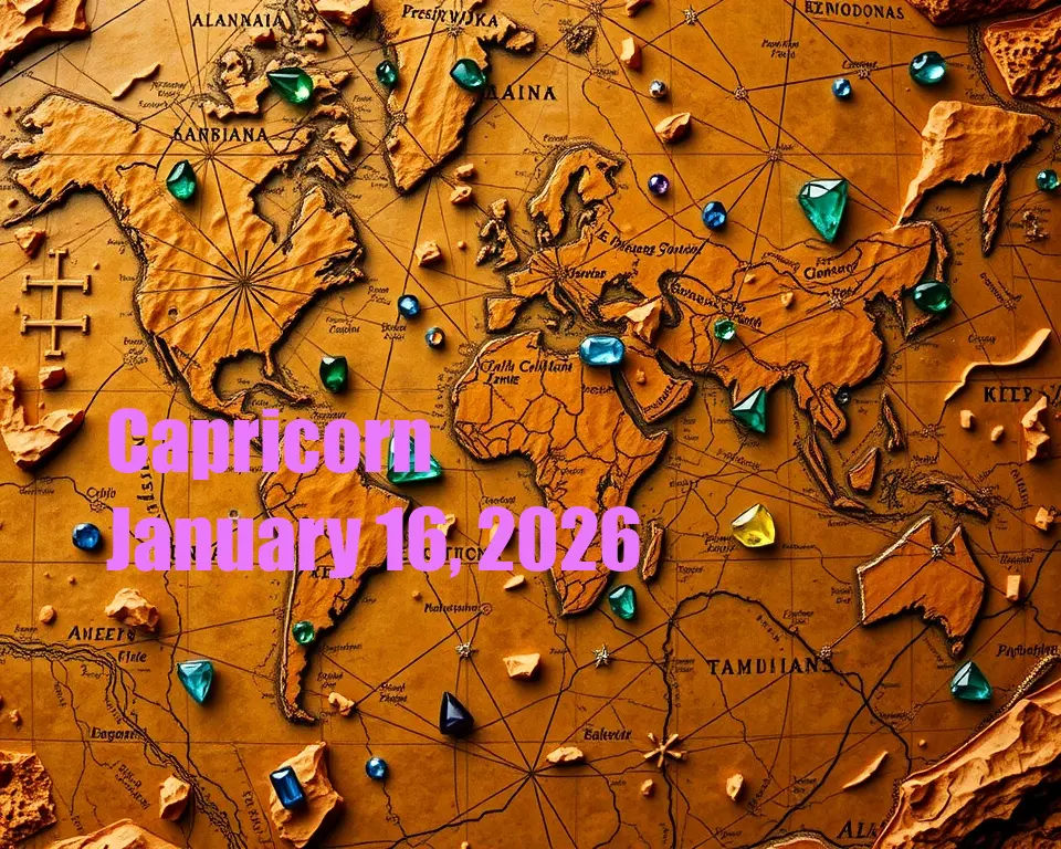 Capricorn - January 16, 2026