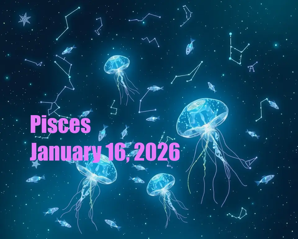 Pisces - January 16, 2026