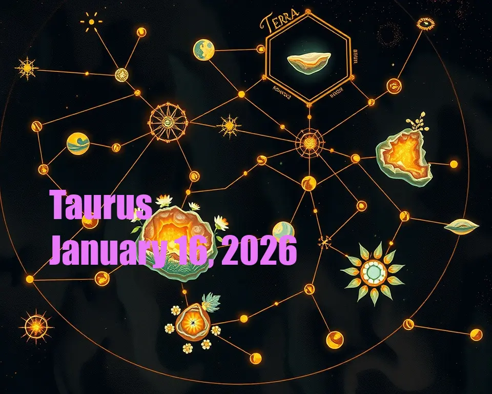 Taurus - January 16, 2026