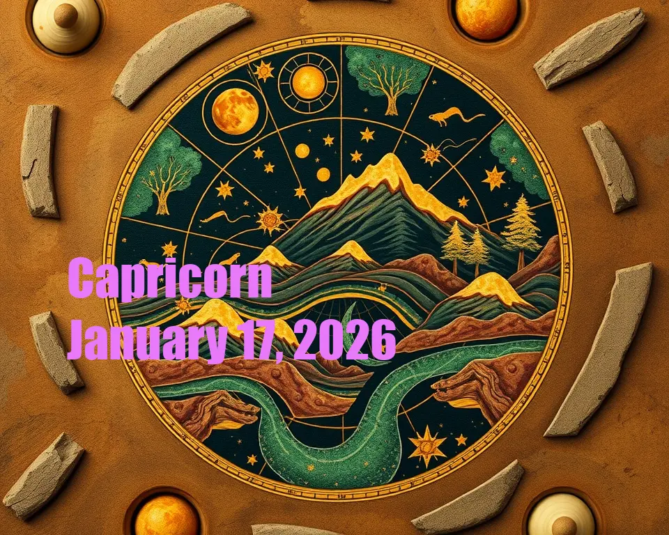 Capricorn - January 17, 2026