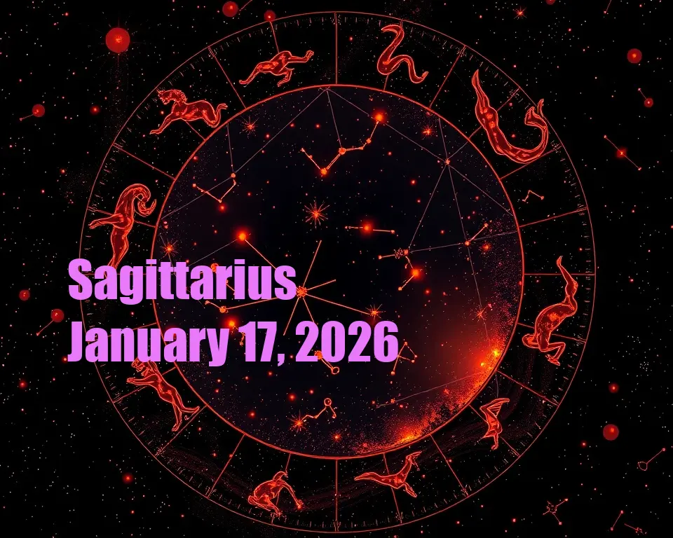 Sagittarius - January 17, 2026