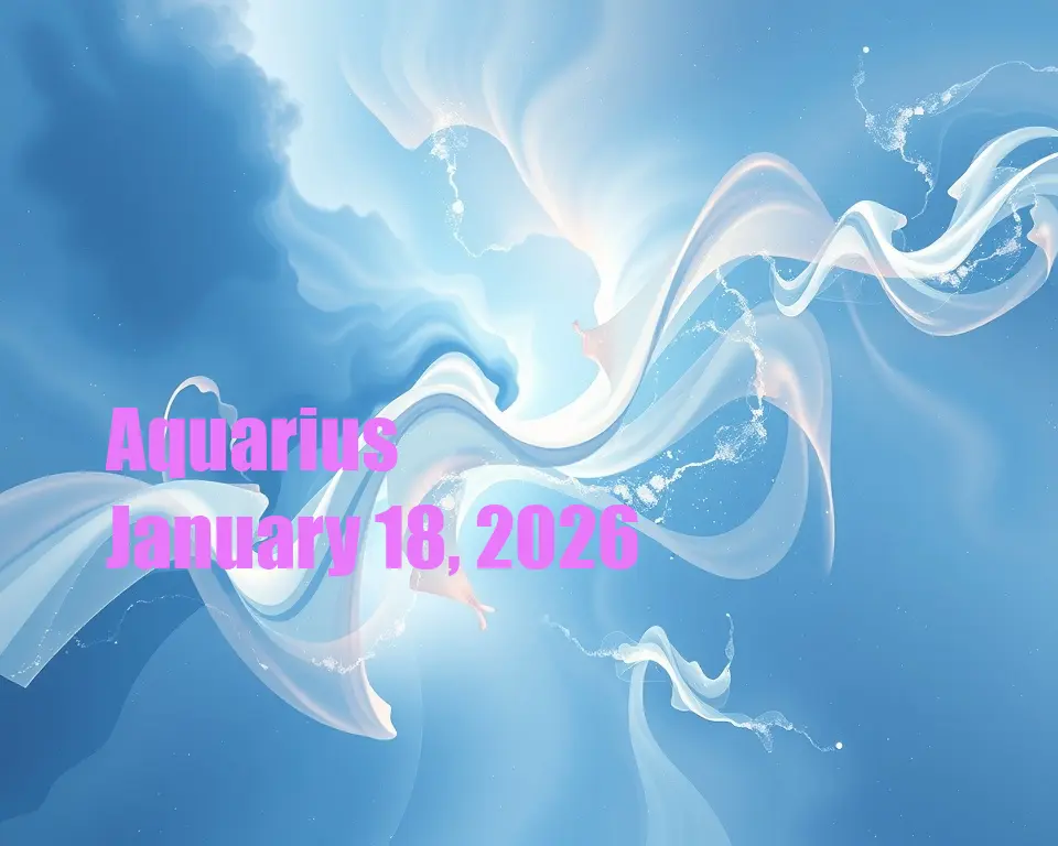 Aquarius - January 18, 2026