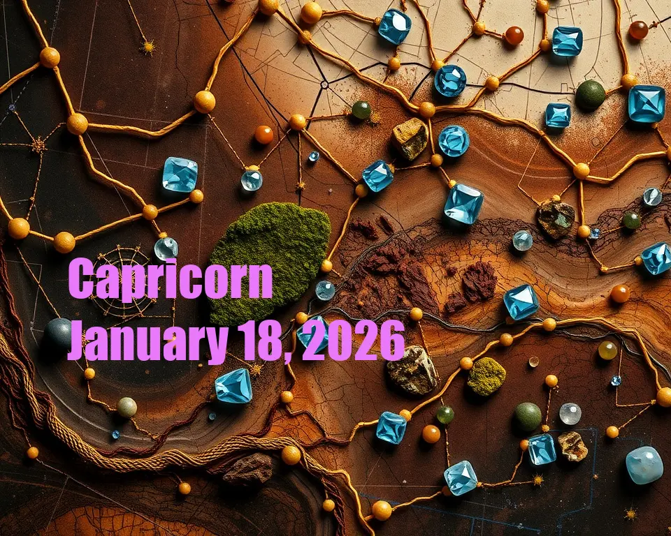 Capricorn - January 18, 2026
