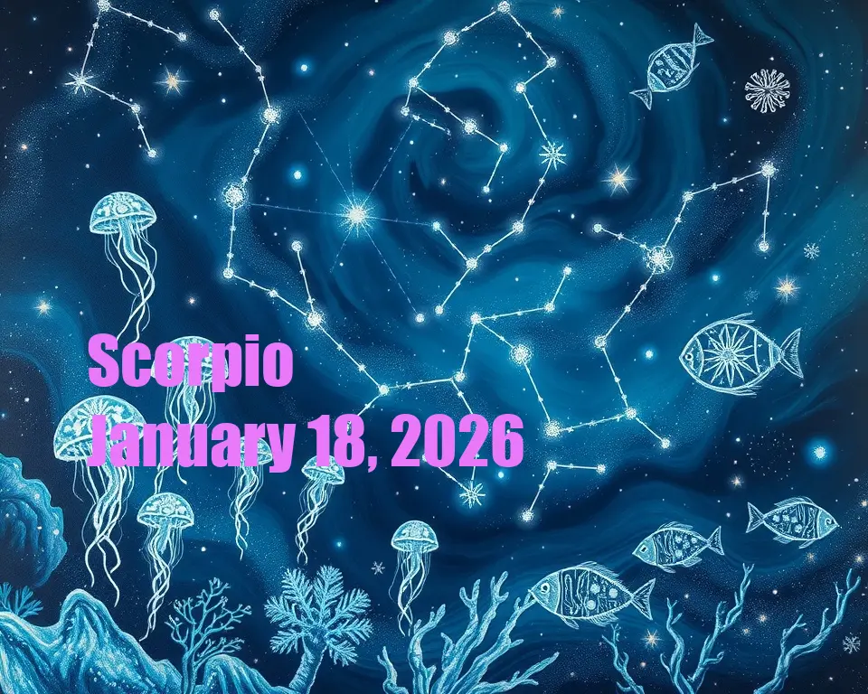 Scorpio - January 18, 2026