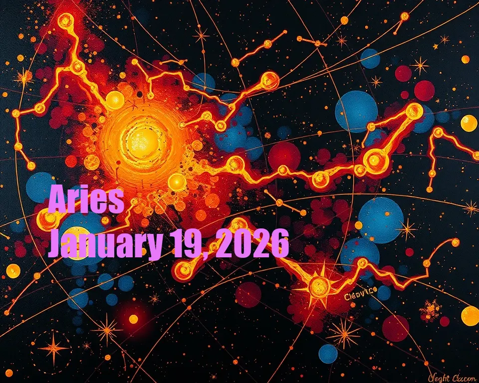Aries - January 19, 2026