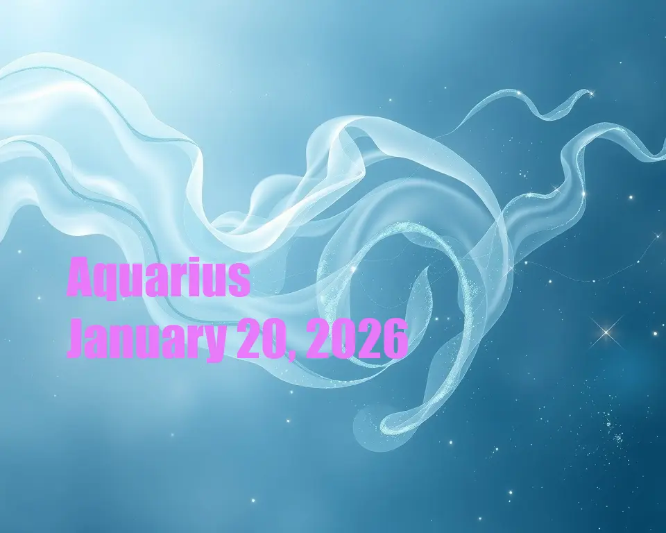Aquarius - January 20, 2026