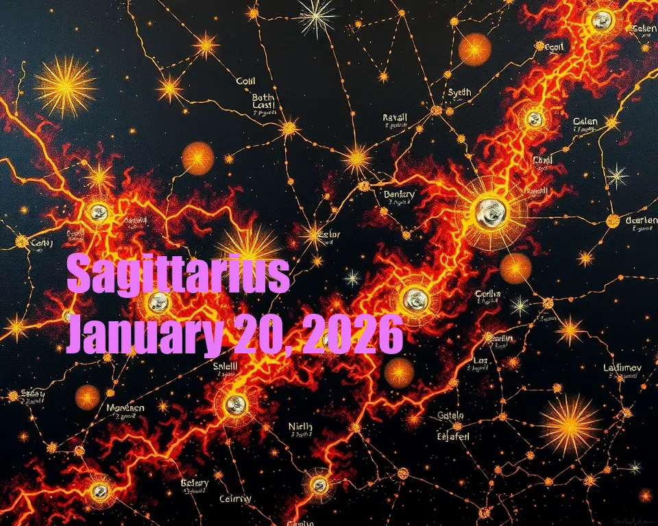 Sagittarius - January 20, 2026