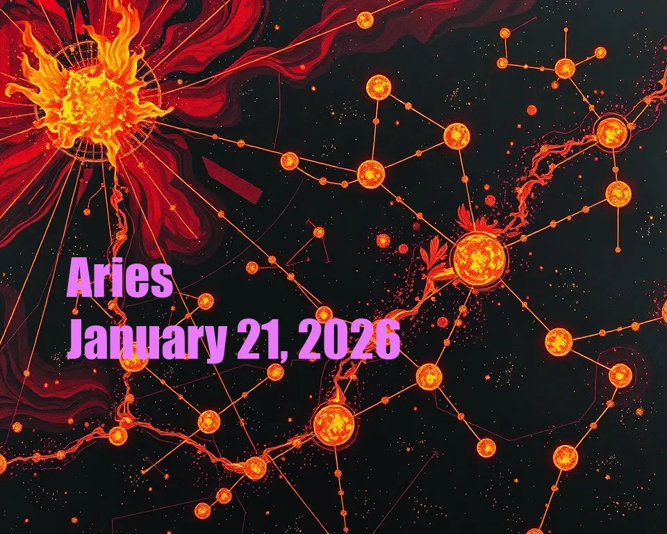 Aries - January 21, 2026