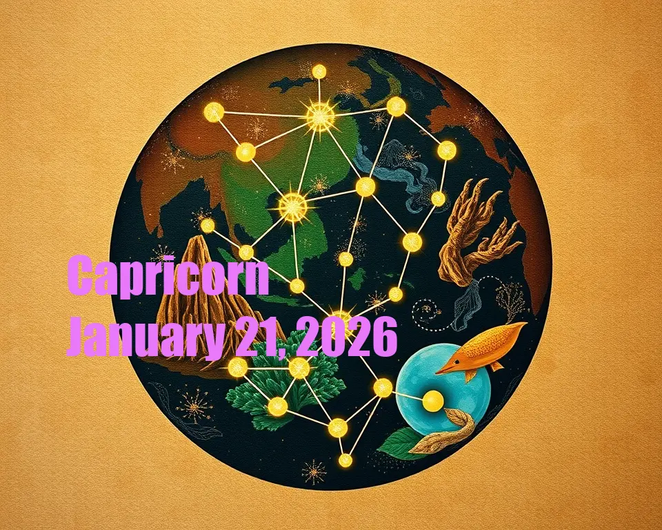 Capricorn - January 21, 2026