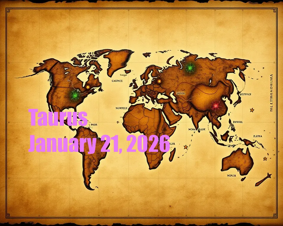 Taurus - January 21, 2026