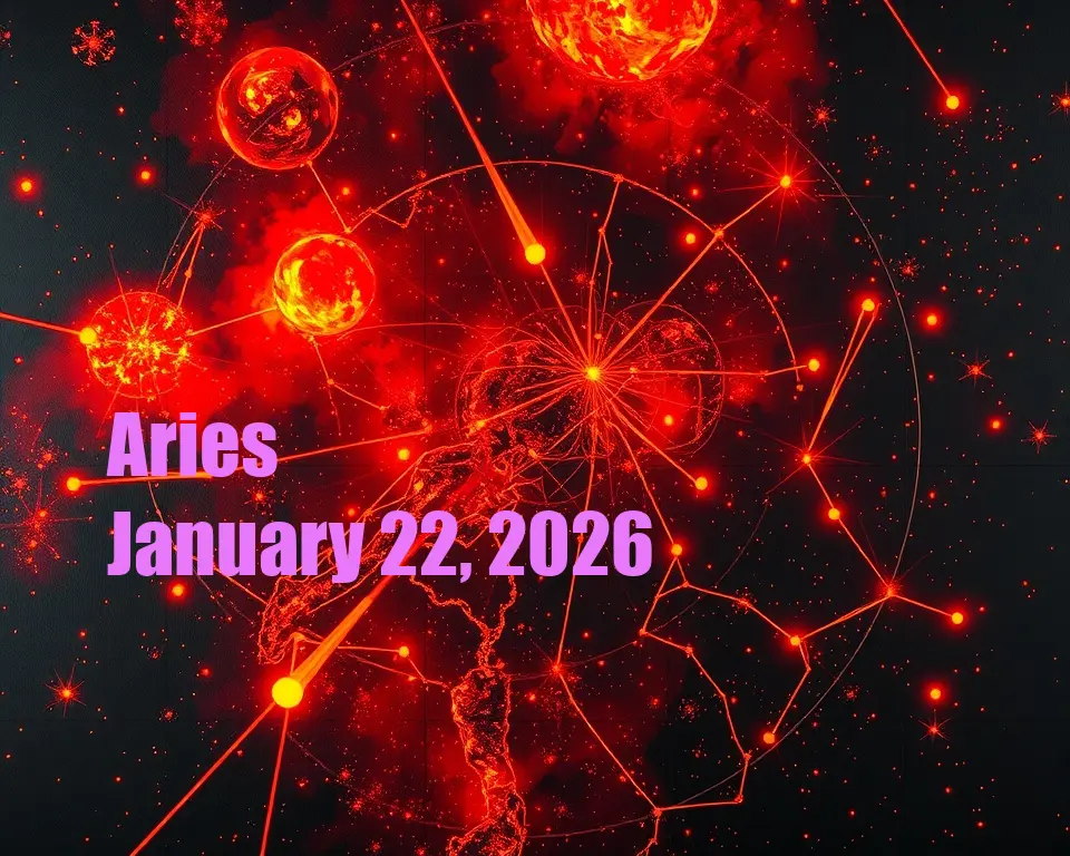 Aries - January 22, 2026
