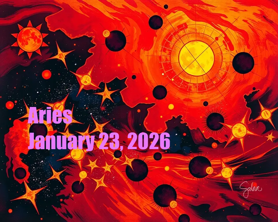 Aries - January 23, 2026
