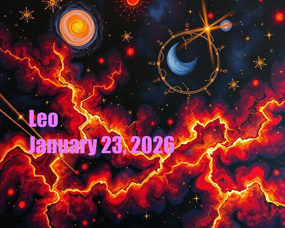 Leo - January 23, 2026