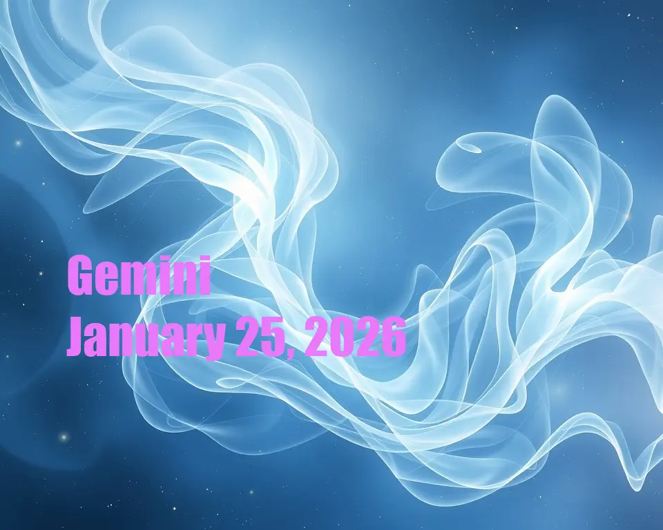 Gemini - January 25, 2026