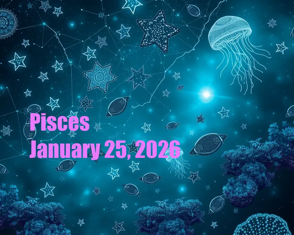 Pisces - January 25, 2026