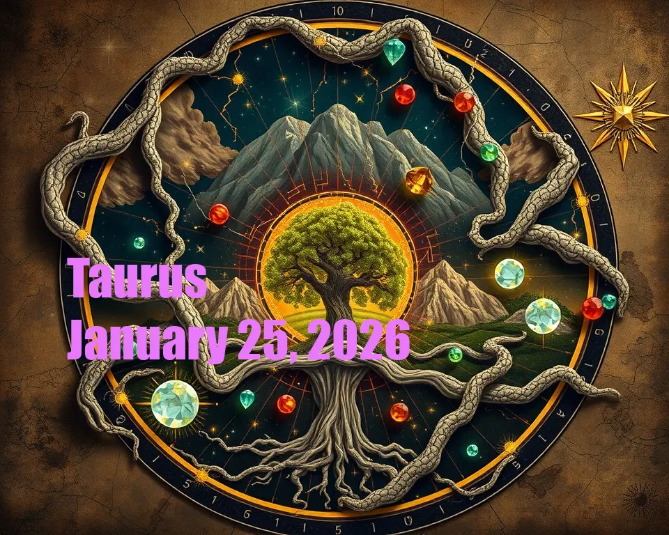 Taurus - January 25, 2026
