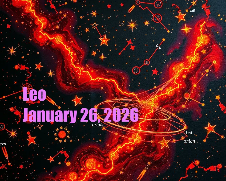 Leo - January 26, 2026