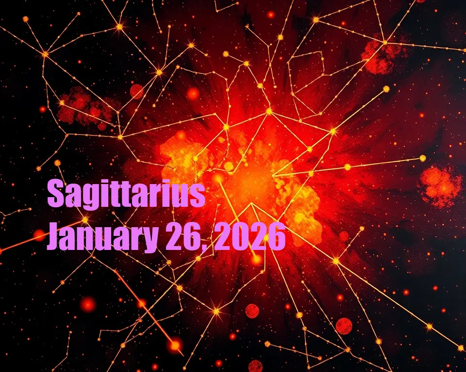 Sagittarius - January 26, 2026