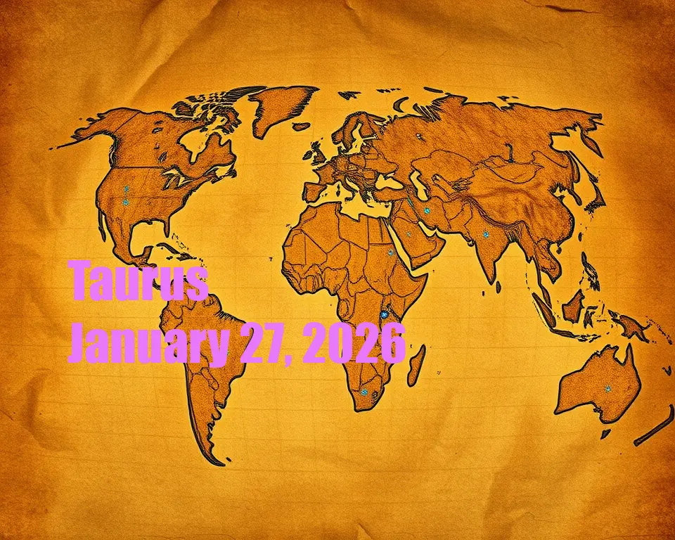Taurus - January 27, 2026
