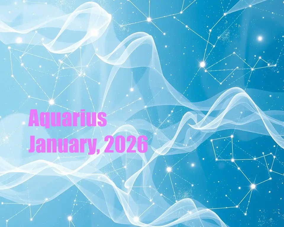 Aquarius - January, 2026