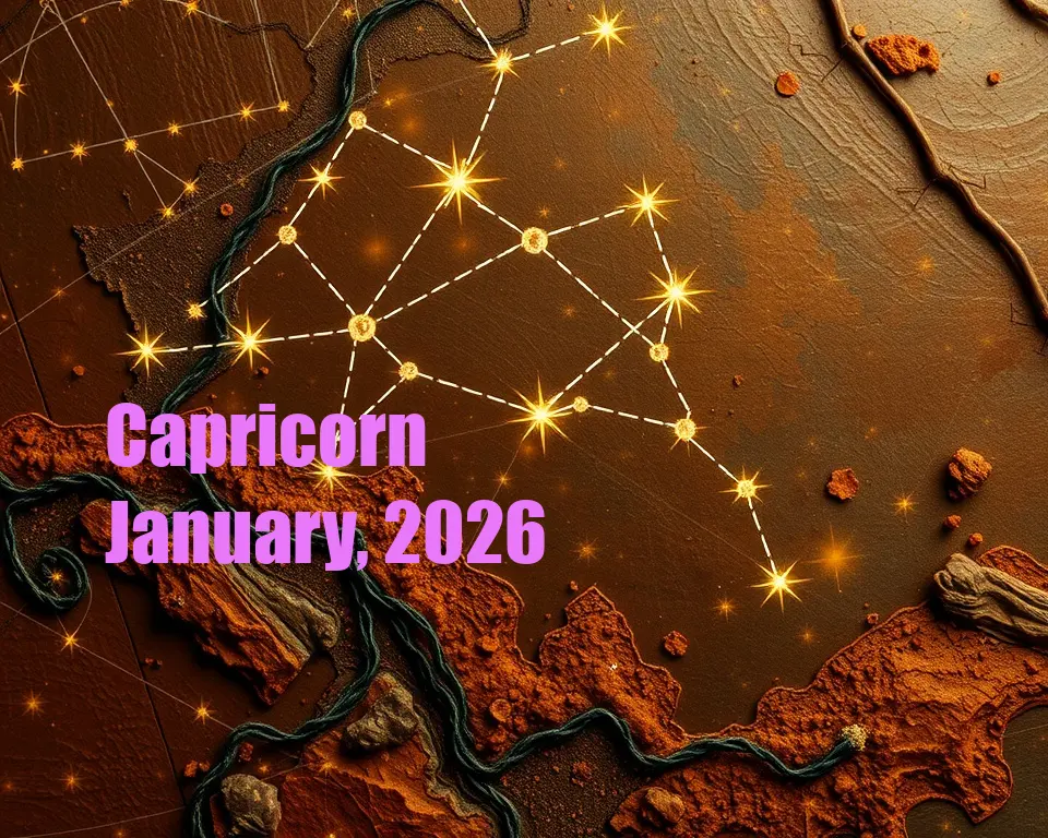 Capricorn - January, 2026
